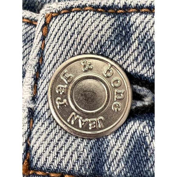 Rag & Bone Casey High Rise Ankle Flare Jeans Lucy Size 30 Distressed Retail $255 - Picture 7 of 16